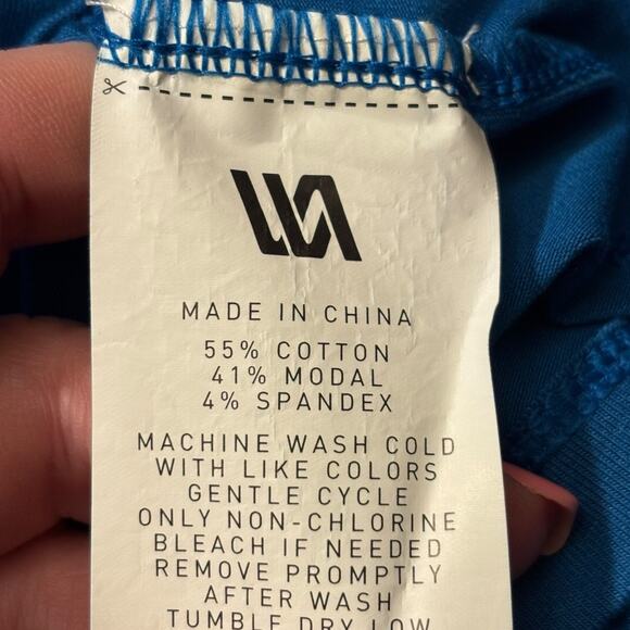 VRST NWT Men's Icon Short Sleeve Tee in Blue Tide Size Medium - Picture 5 of 5